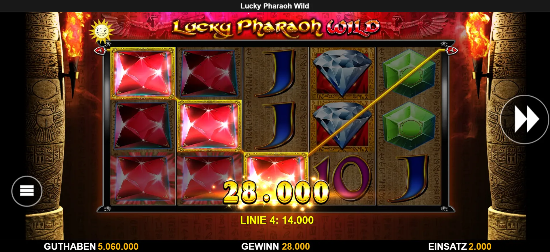 Lucky Pharaoh Demo