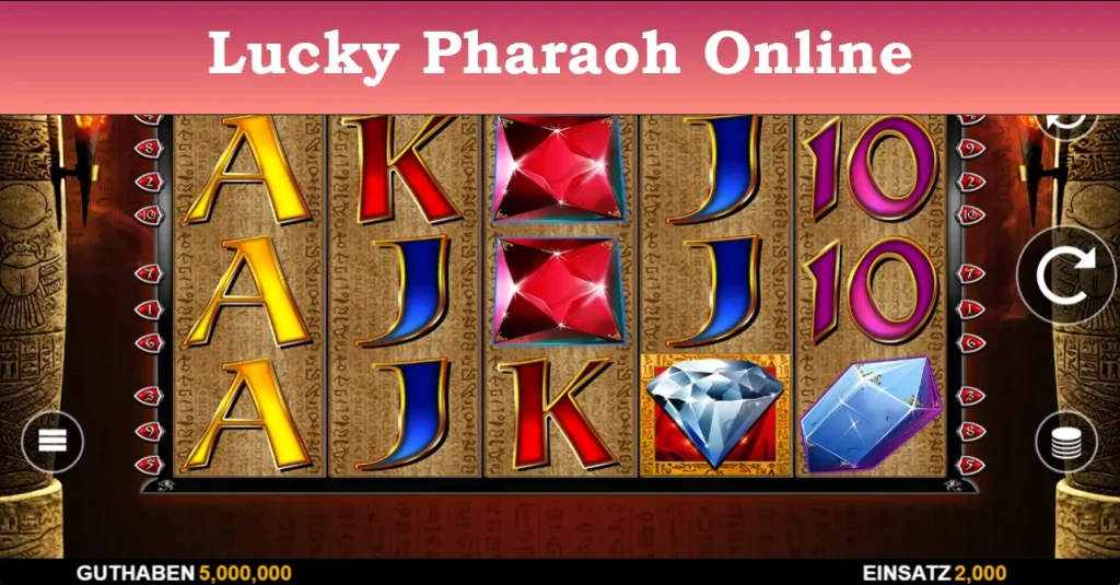 lucky pharaoh online