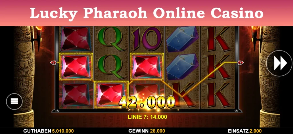 lucky pharaoh online casino