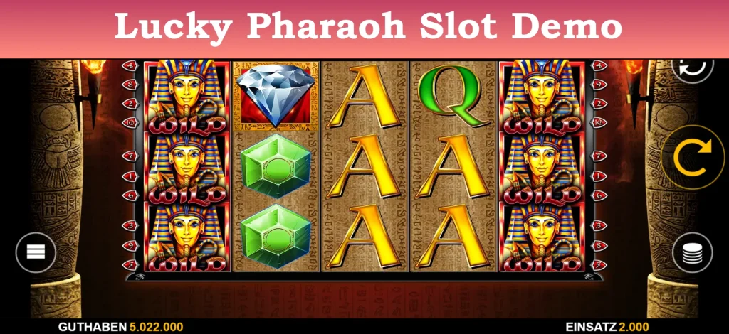 lucky pharaoh slot demo